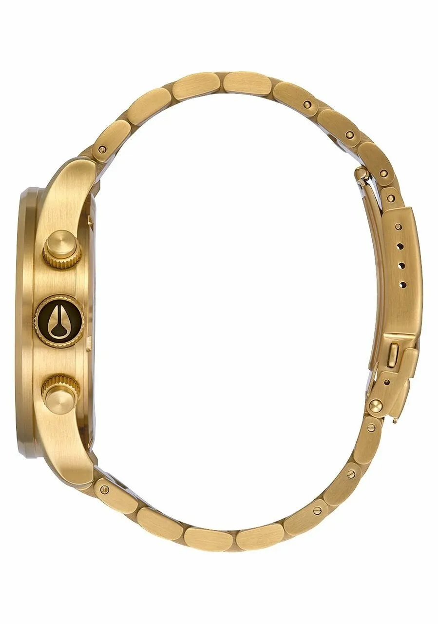 Nixon Sentry Chrono All Gold And Black Watch A386-510-00